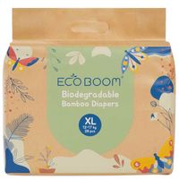 Eco Boom Bamboo Baby Nappies XL (+12Kg)